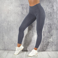 High Waist Butt-Lifting Yoga Leggings with Pocket
