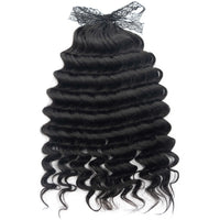 Soft Fashion Feather Crochet Hair Extensions 100% Human Hair Crochet Curly for Braiding Hair Extensions