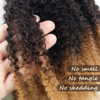 27-1B-27 Human Hair Kinky Twist Extensions