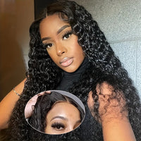 Deep Wave Glueless HD Lace Wig – 4x4 & 5x5 Closure