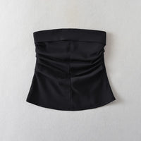 Strapless Tank Top & Mini Skirt Set