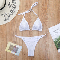 Rhinestone Micro Bikini Set