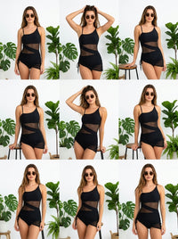Loose Fit Tummy Control Tankini Set