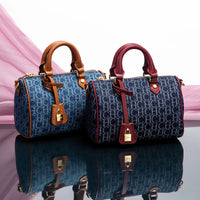 Women'S Shoulder Bag 2025 New Cowboy Splicing Pillow Bag, Casual Party Women'S Handbag