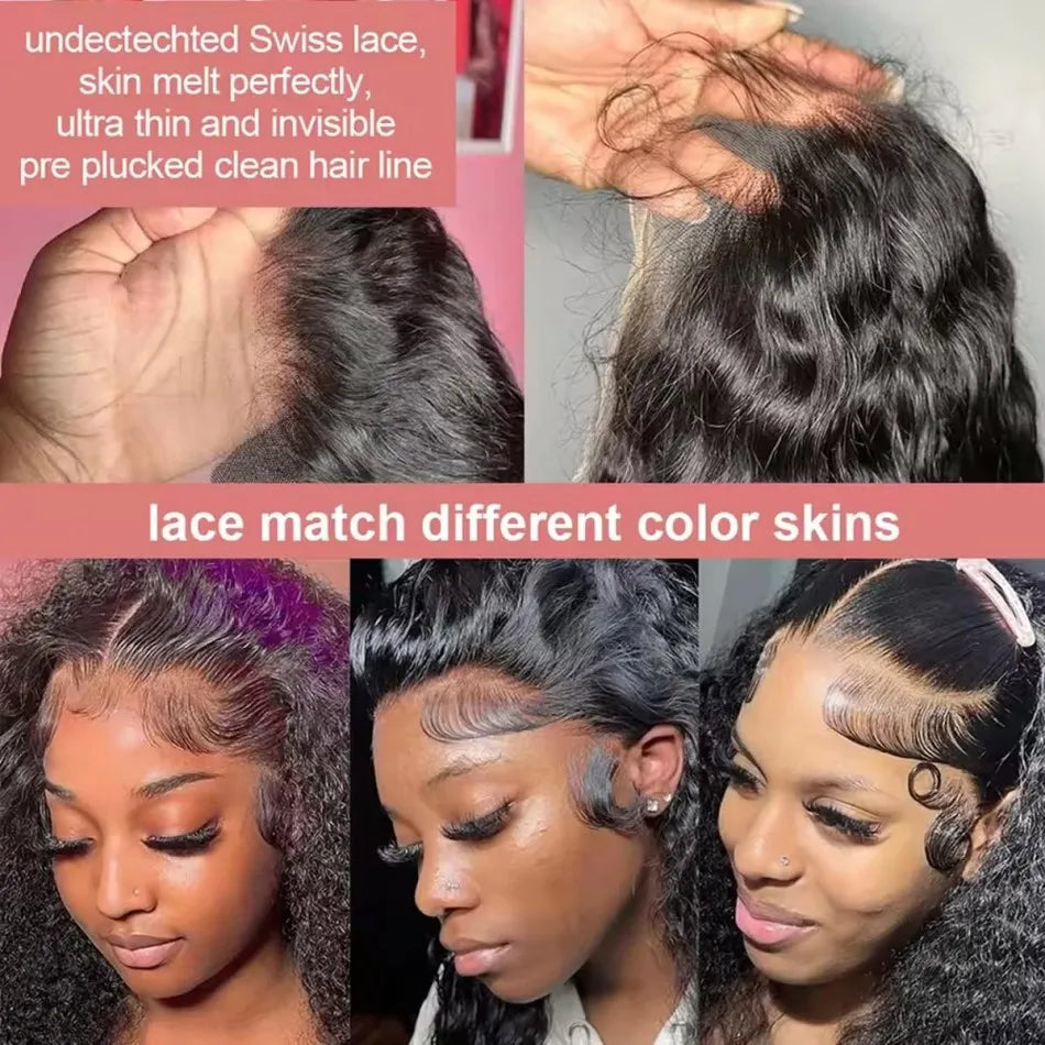 Deep Wave HD Lace Front Wig – 13x4 & 13x6