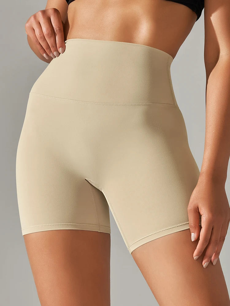 High Waist Squat-Proof Yoga Shorts