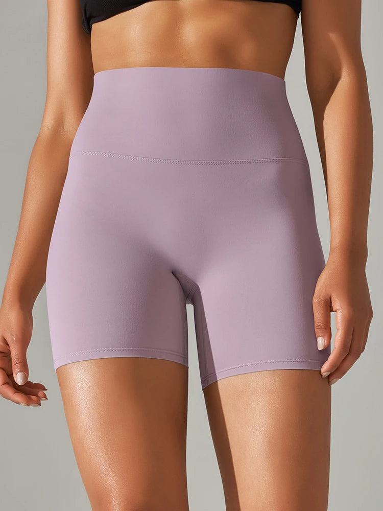 High Waist Squat-Proof Yoga Shorts