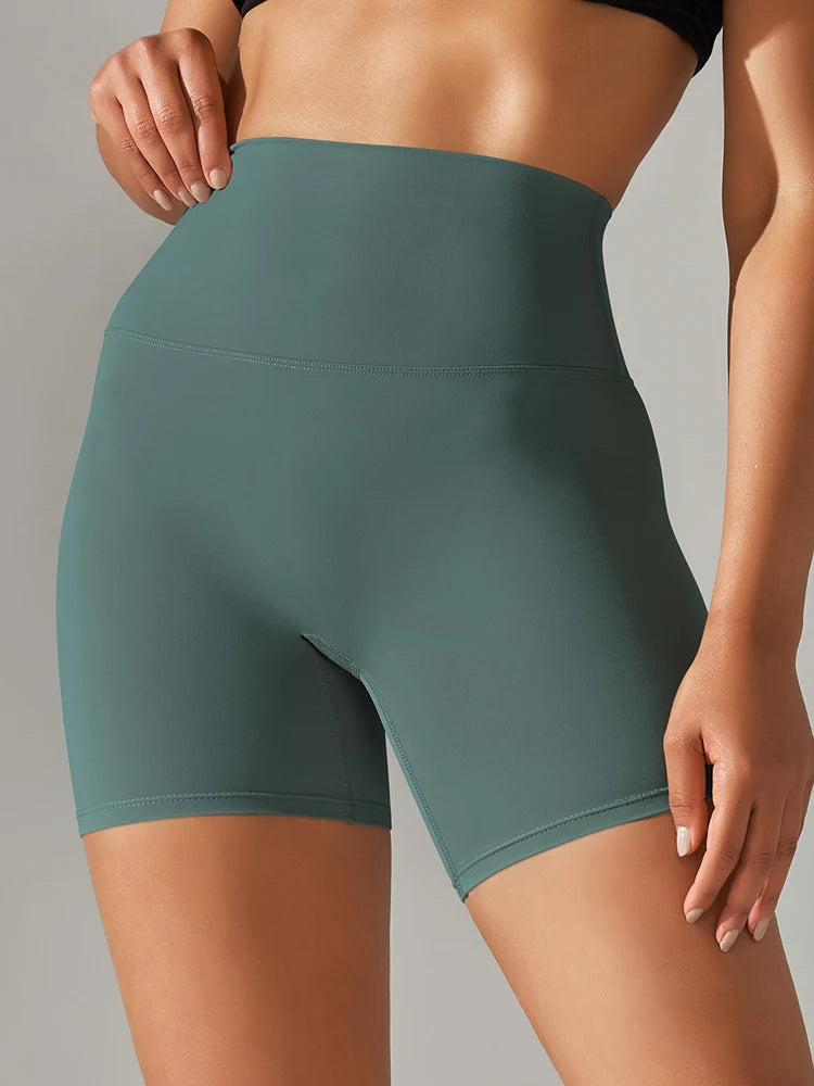 High Waist Squat-Proof Yoga Shorts