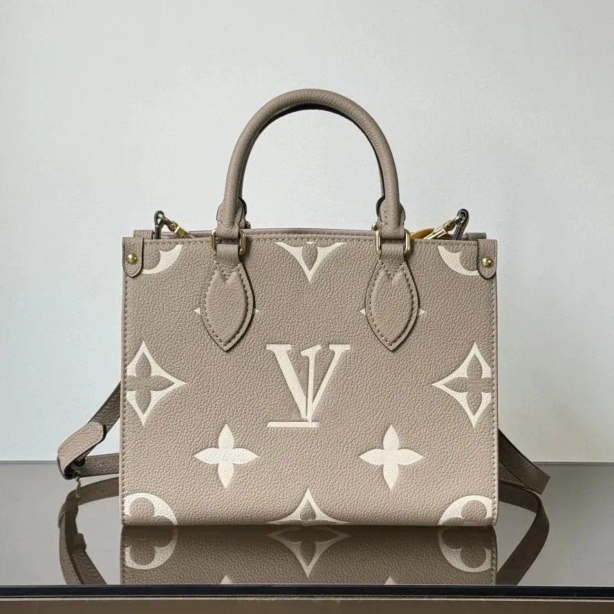 Designer Bag Tote Bag Woman Large Handbags Leather Shopping Purse Women High Quality Luxury Classic Flower Checked Shoulder Bag MM Size Handbags Travel Bag 5A