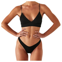 Push-Up High-Cut Bikini Set