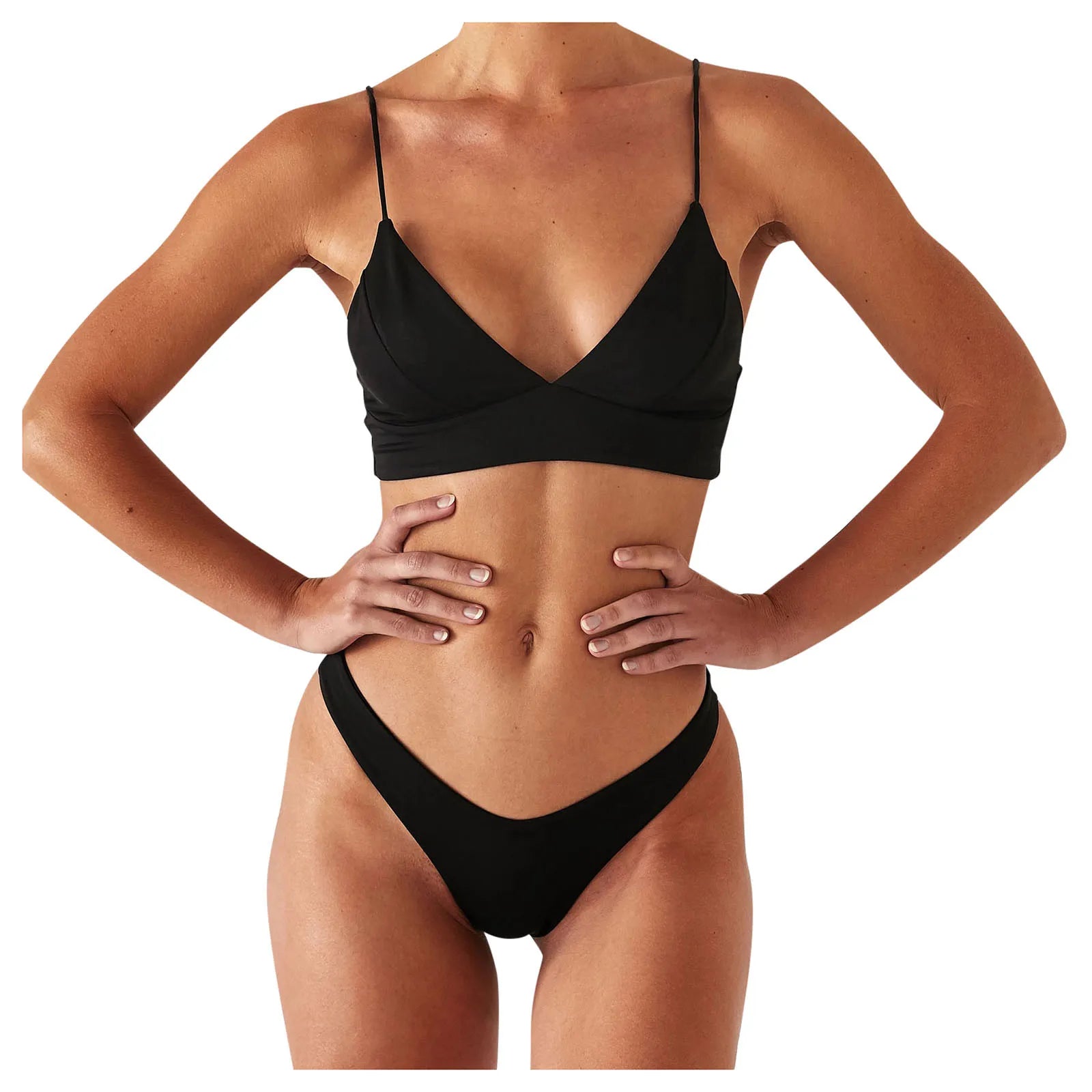 Push-Up High-Cut Bikini Set