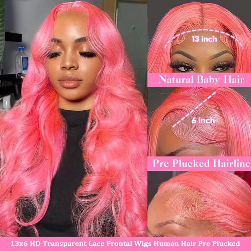 Body Wave HD Lace Wig – 13x4 & 13x6 Lace Front
