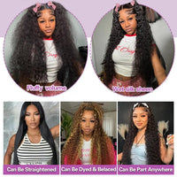 Natural Black Body Wave 360 HD Lace Wig – 13x4 & 13x6 | 200% & 250% Density