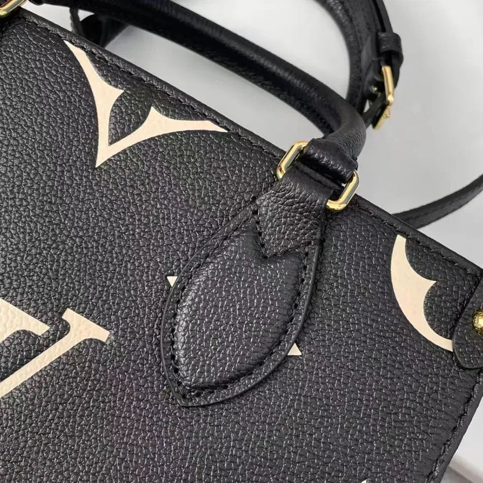 Designer Bag Tote Bag Woman Large Handbags Leather Shopping Purse Women High Quality Luxury Classic Flower Checked Shoulder Bag MM Size Handbags Travel Bag 5A
