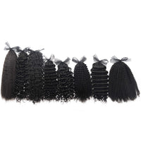 Soft Fashion Feather Crochet Hair Extensions 100% Human Hair Crochet Curly for Braiding Hair Extensions