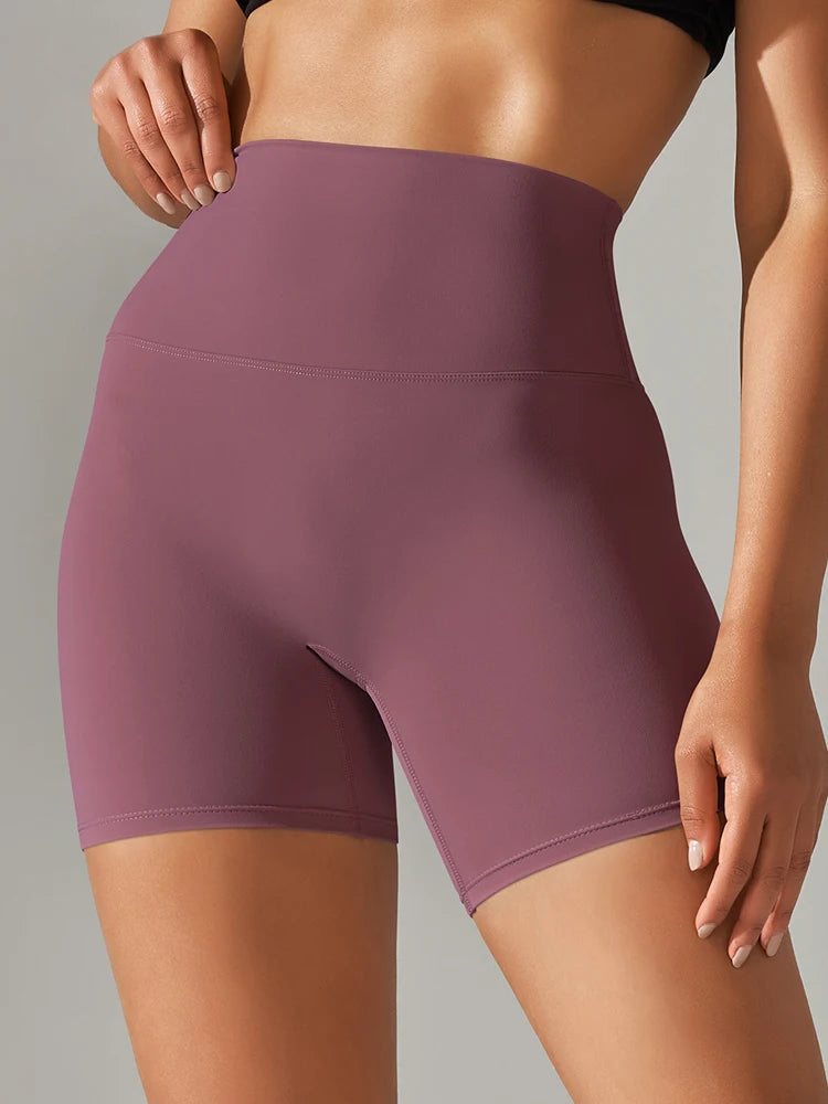 High Waist Squat-Proof Yoga Shorts