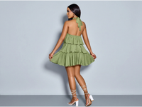 Green Mini-Dress