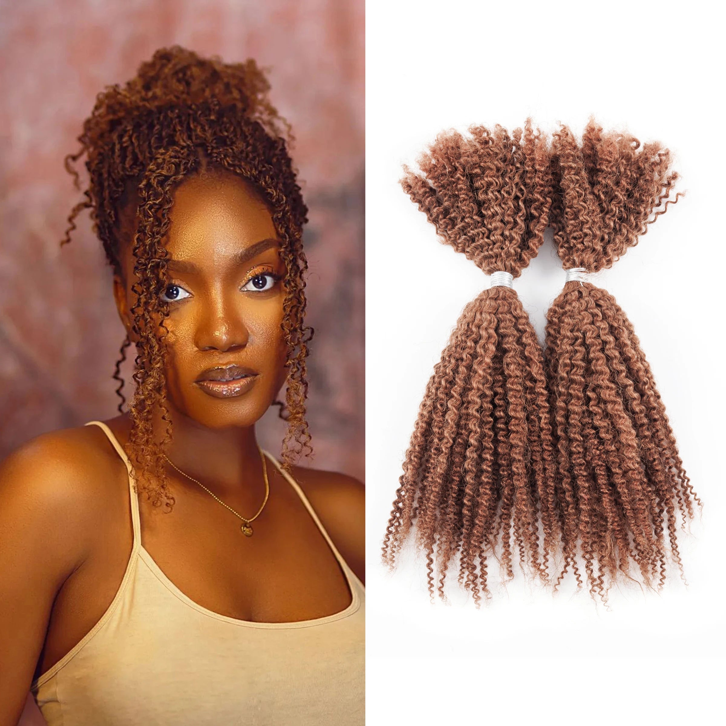 Color 30 Lightweight Human Hair Extensions
