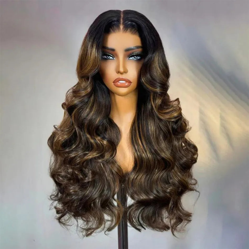 Highlight Body Wave HD Lace Wig – P1B30 Ombre | 13x4, 13x6 & 5x5 Glueless | 200% & 250% Density