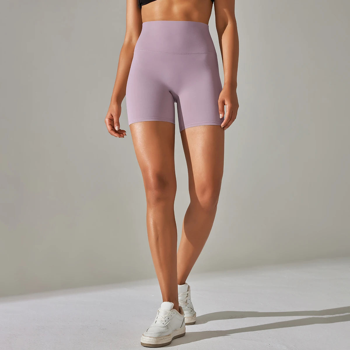 High Waist Squat-Proof Yoga Shorts
