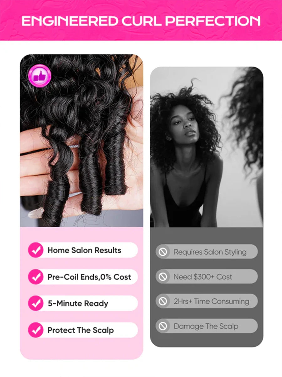 Burmese Curly Human Hair Wig – HD Lace