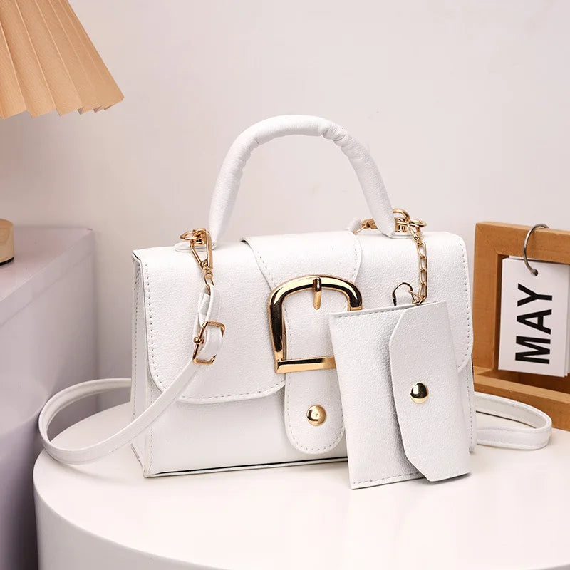 Fashion Square Shoulder Bags for Women, Small Handbags and Purses, PU Leather Crossbody Bags for Daily Used, Commuting, Gifts