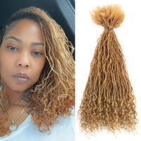#27 Inter Curly Crochet Loc Extensions