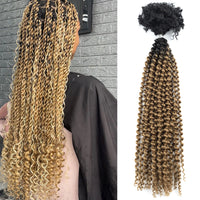 Private Label #T1B-27 Ombre Color Virgin Blend Hair Extensions Artificial Hair Bulk for Black Woman