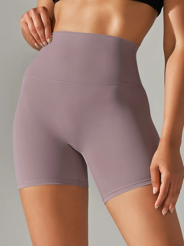 High Waist Squat-Proof Yoga Shorts
