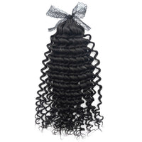 Soft Fashion Feather Crochet Hair Extensions 100% Human Hair Crochet Curly for Braiding Hair Extensions