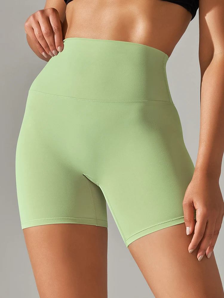 High Waist Squat-Proof Yoga Shorts