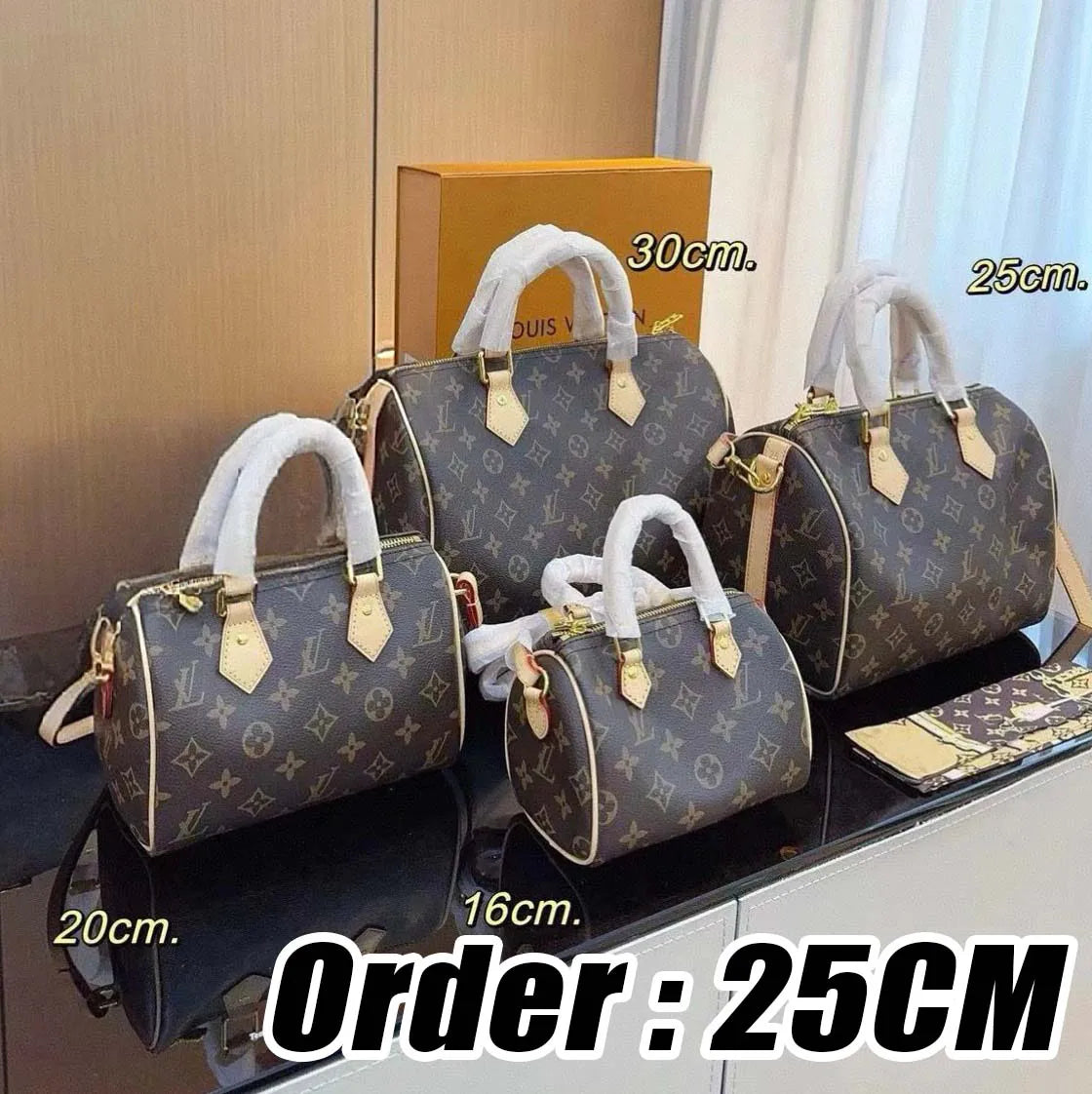 Designer Bag Tote Bag Woman Large Handbags Leather Shopping Purse Women High Quality Luxury Classic Flower Checked Shoulder Bag MM Size Handbags Travel Bag 5A
