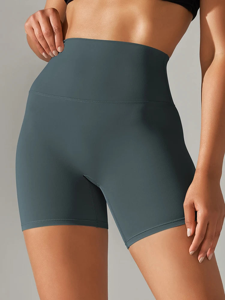 High Waist Squat-Proof Yoga Shorts
