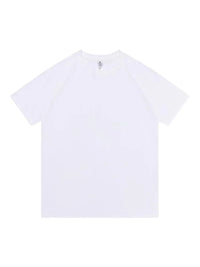 Summer 100% Cotton Women'S T-Shirt Bottoming Basic Fashionable Solid Lady Short Sleeve Loose Tops Shirts 230G/㎡ Tops