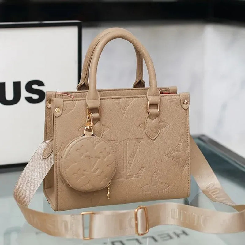 Designer Bag Tote Bag Woman Large Handbags Leather Shopping Purse Women High Quality Luxury Classic Flower Checked Shoulder Bag MM Size Handbags Travel Bag 5A