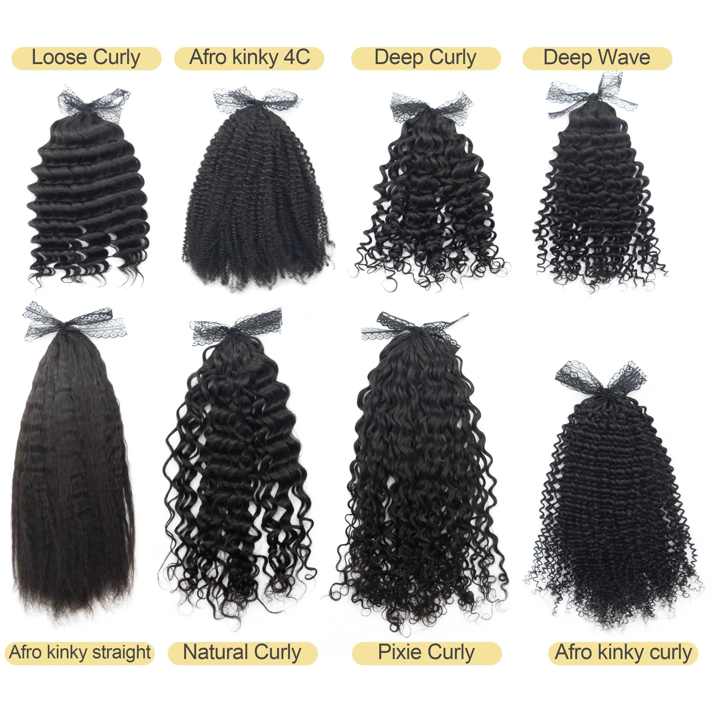 Soft Fashion Feather Crochet Hair Extensions 100% Human Hair Crochet Curly for Braiding Hair Extensions