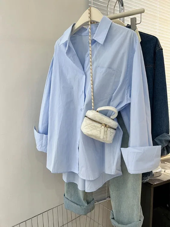 Blue Collar Loose Sun Protection Shirt