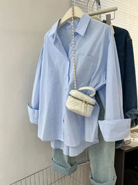 Blue Collar Loose Sun Protection Shirt