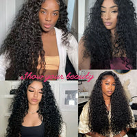 Color #2 Synthetic Curly Lace Hair Bundles