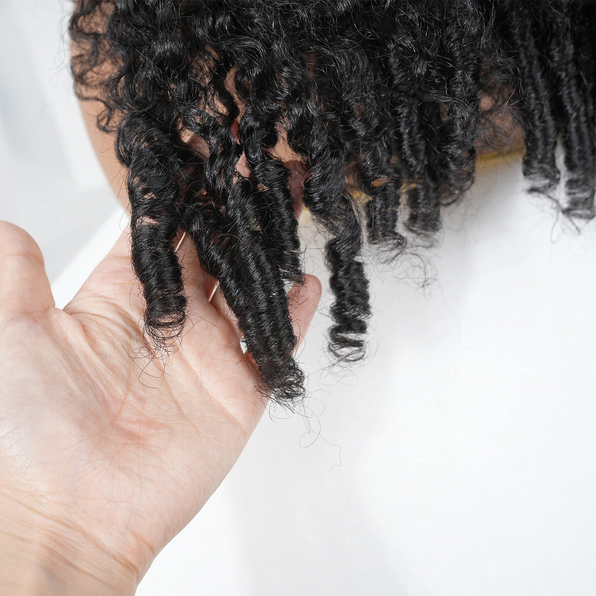 Burmese 220% Curly Human Hair Wig HD Transparent Lace Front 13x6 13x4 with Natural Baby Hair 40-46 Inch For Women