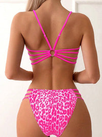 High Waist Bandeau Brazilian Bikini Set