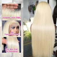 613 Blonde Straight HD Lace Wig – 13x4 & 13x6