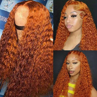 Ginger Deep Wave HD Lace Wig – 13x4 & 13x6 | 200% & 250% Density