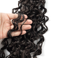 Color #2 Synthetic Curly Lace Hair Bundles