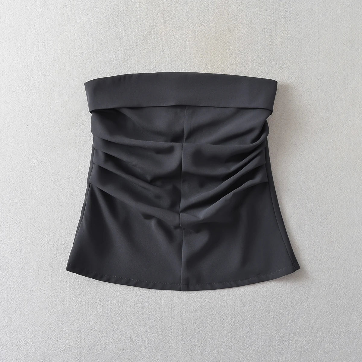Strapless Tank Top & Mini Skirt Set