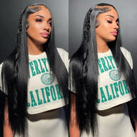 Bone Straight Glueless HD Lace Wig – 5x5 & 7x6