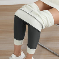 Fleece-Lined High Waist Thermal Leggings