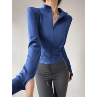 Long Sleeve Zip Yoga Jacket
