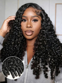Burmese Curly Human Hair Wig – HD Lace