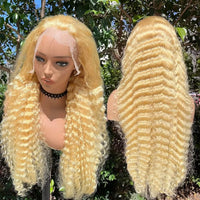613 Blonde Water Wave HD Lace Wig – 13x4 & 13x6